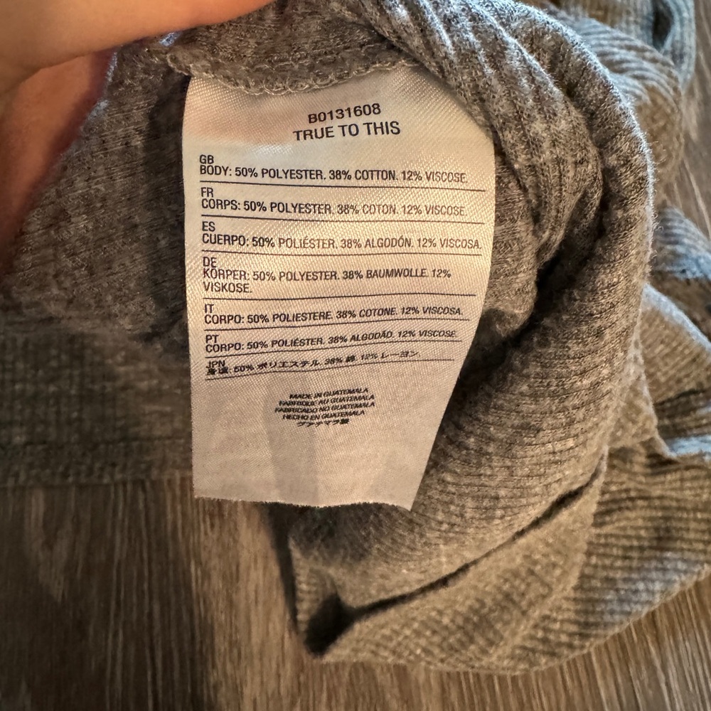 Thin Gray Cardigan - Picture 3 of 6